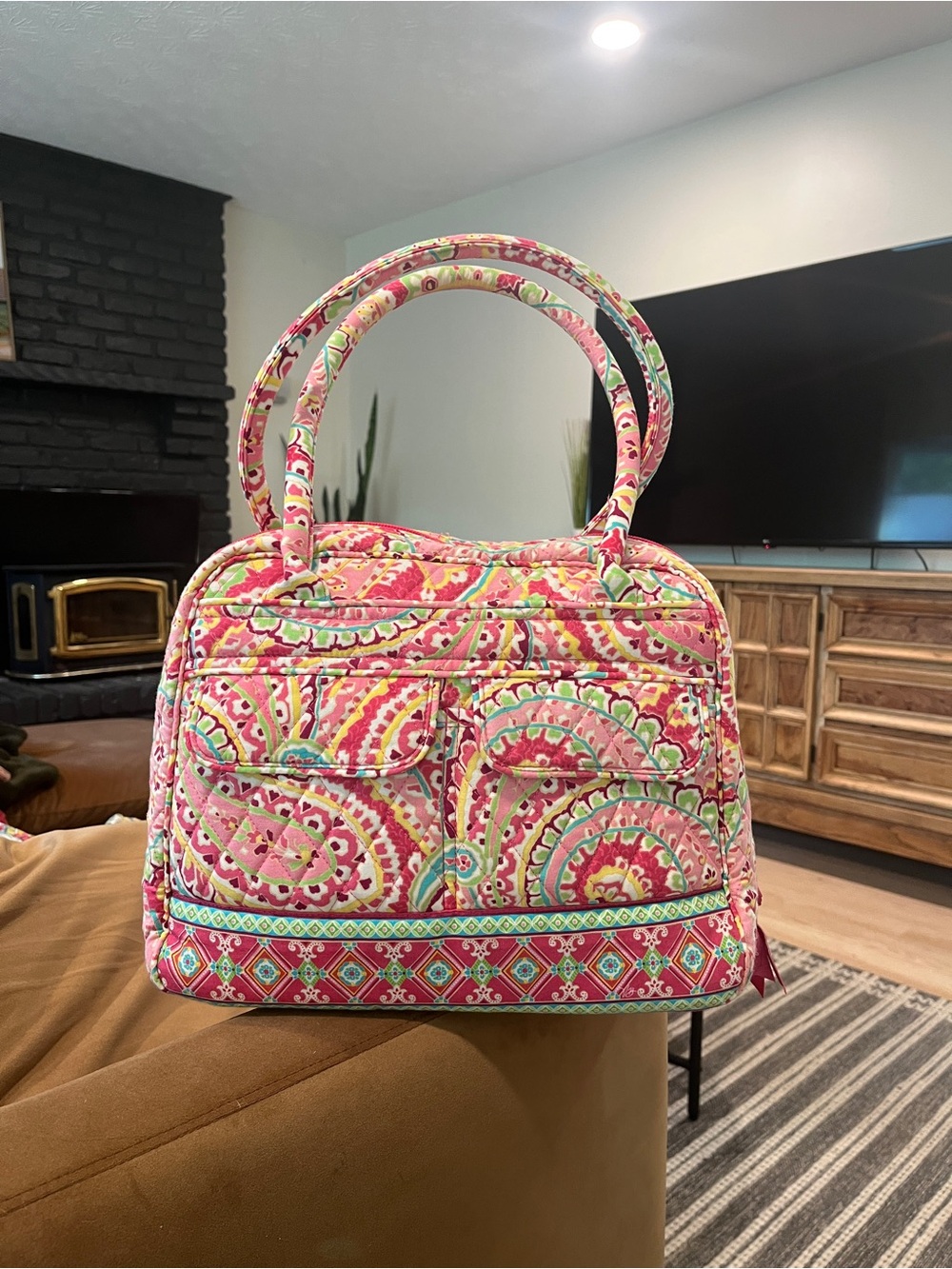 Vera Bradley Pink Melon bag